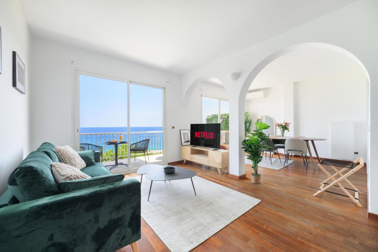 Proche Monaco, Vue Mer Et Acces A La Plage Saint-Antoine  외부 사진