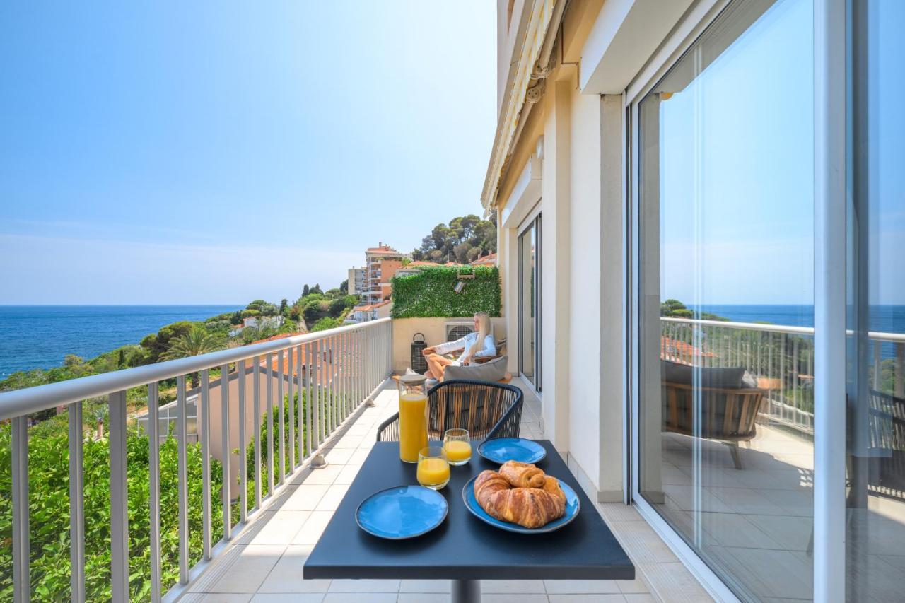 Proche Monaco, Vue Mer Et Acces A La Plage Saint-Antoine  외부 사진